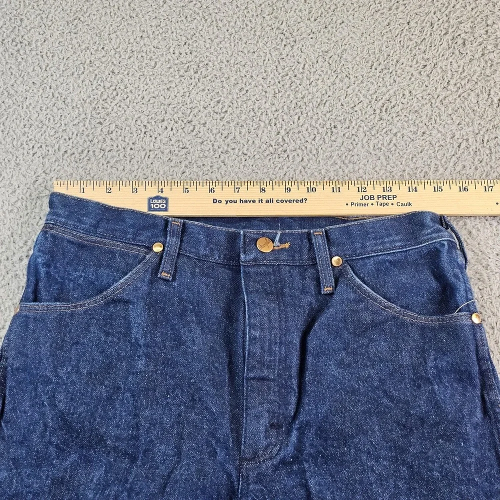Vtg Wrangler Cowboy Cut Jeans Mens 33x36‎ Blue Bootcut Denim Western 13MWZ USA